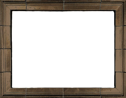 Metalavera Mural in Oil Rubbed Bronze