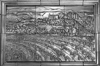 Vineyard Mural in Alloy 55