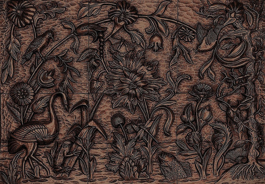 Nature Mural in Oil Rubbed Bronze