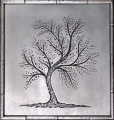 Small Tree of Life Mural in Alloy 55