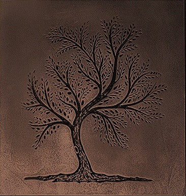 Small Tree of Life Mural in Oil Rubbed Bronze