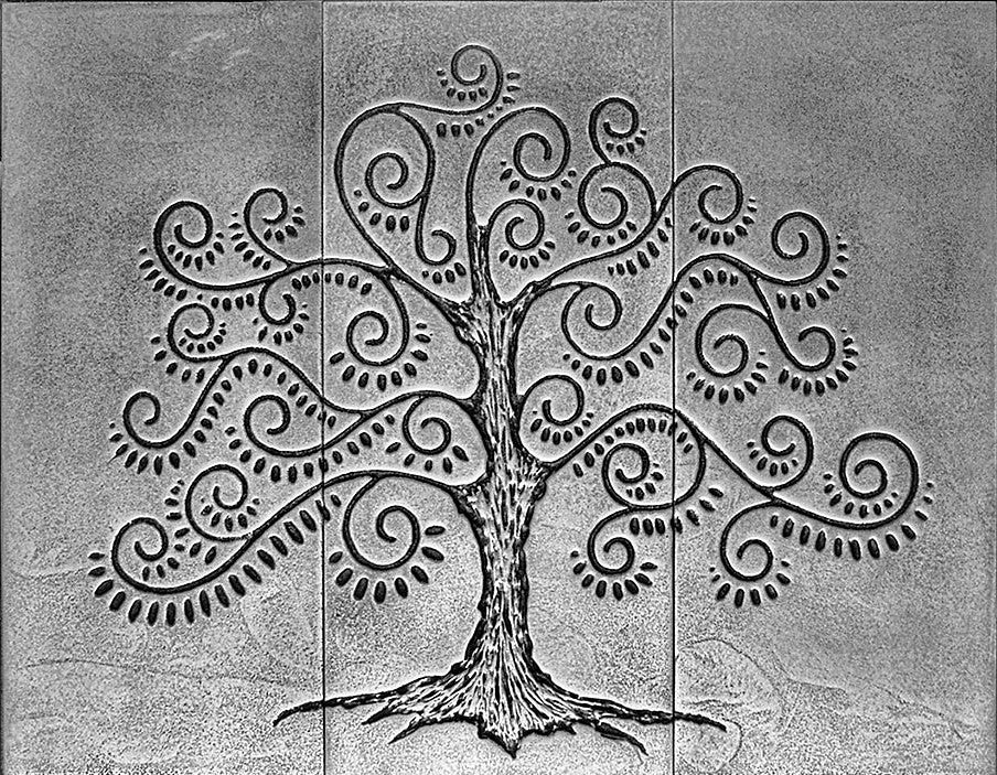 Tree of Life Mural in Alloy 55