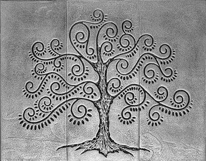 Tree of Life Mural in Alloy 55