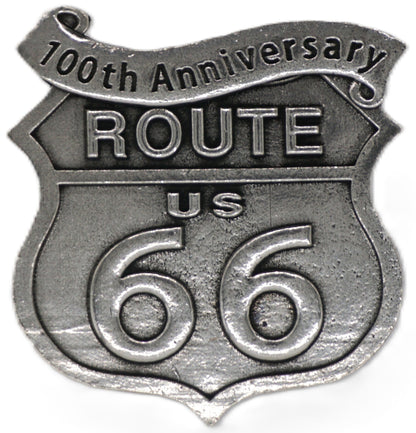 Route 66 100th Anniversary Belt Buckle