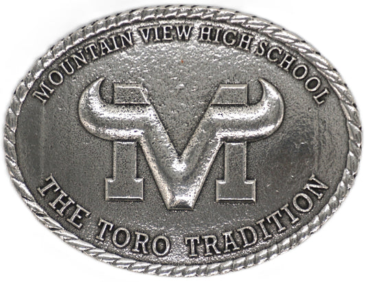Mountain View High School Belt Buckle